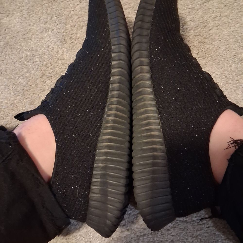 Skechers Sport Black Memory Foam Sneakers - Picture 5 of 7